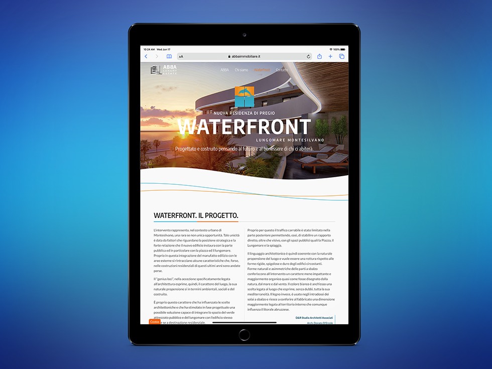 ABBA immobiliare website