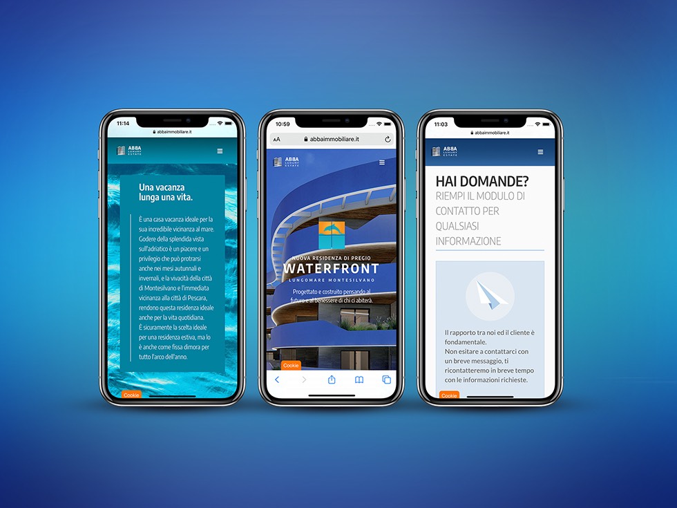 ABBA immobiliare website