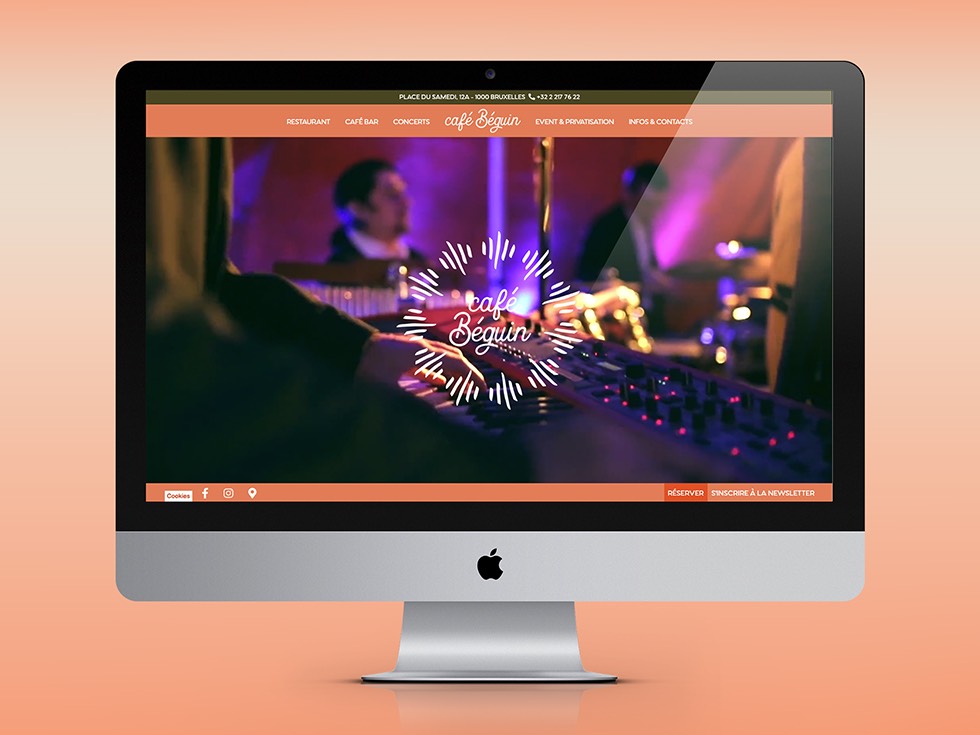 Café Béguin website