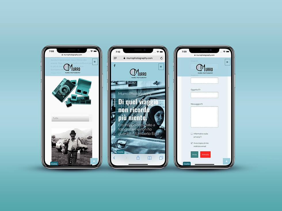 Murro Photography website