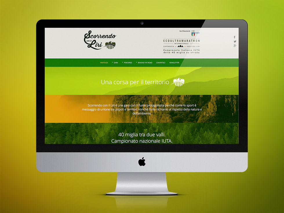 Scorrendo con il Liri website