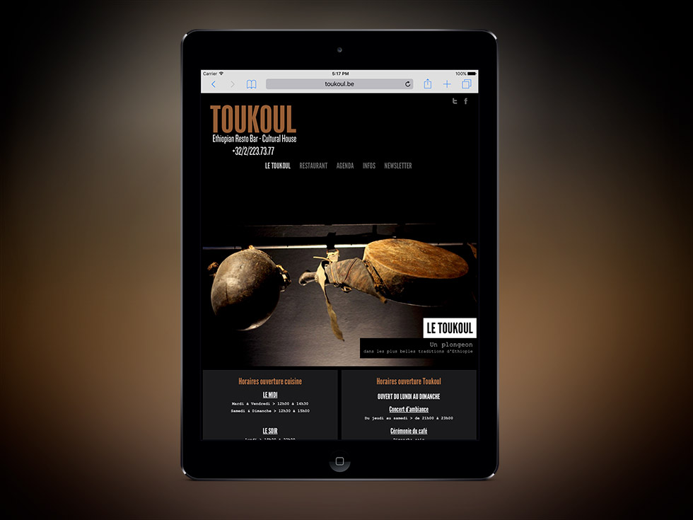 Toukoul website